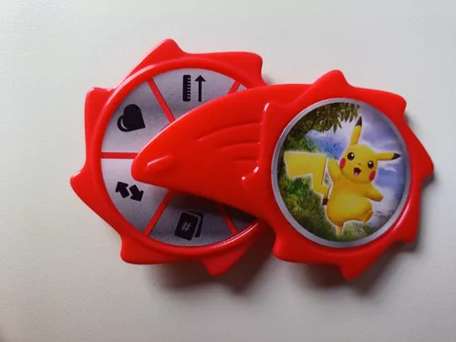 Coleção Brinquedos Pokemon Mc Donalds Pikachu Rotom Lendarios