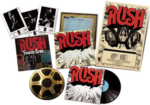 Caja Rush - Rediscovered 40th Anniversary [LP Vinil 200 g]