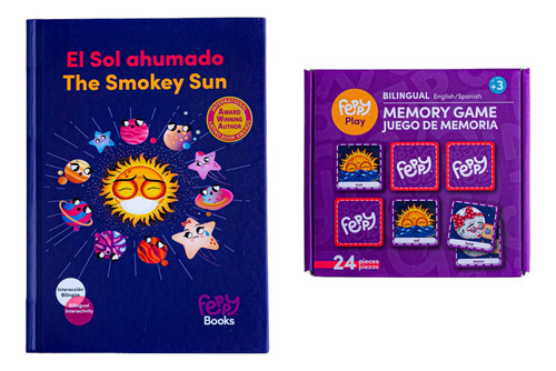 Feppy Kit De Juego De Memoria Y Libro The Smokey Sun - Diver