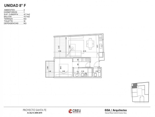 Imagen 5 de 5 de Departamento - Barrio Norte