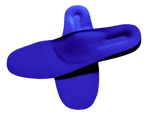 Plantilla Para Espolon / Fascitis / Dolor En Talón 44 / 28.5 Cm Azul
