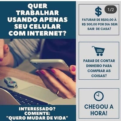 Imagem 2 de 2 de Renda Extra: Trabalho Home Office