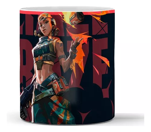 Caneca Mágica Free Fire com Nome Personalizado + Caixinha