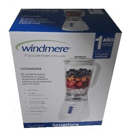 Licuadora Windmere Bl0002pw Vaso Plastico De 350w