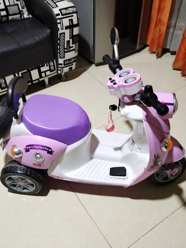 Moto Electrica Prinsel Para Niña, En Excelente Estado. 