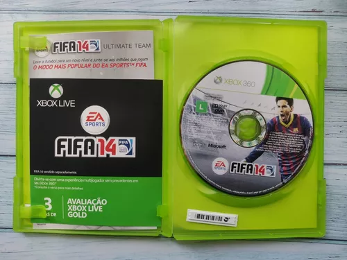 Fifa 14 seminovo Xbox 360 