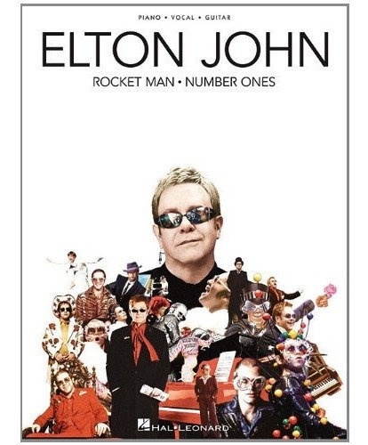 Elton John Rocket Man Numero Uno Pianovocalguitar Artista Ca