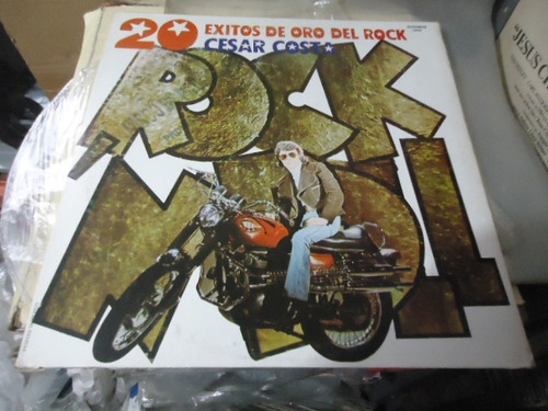 Cesar Costa 20 Exitos De Oro Del Rock Lp