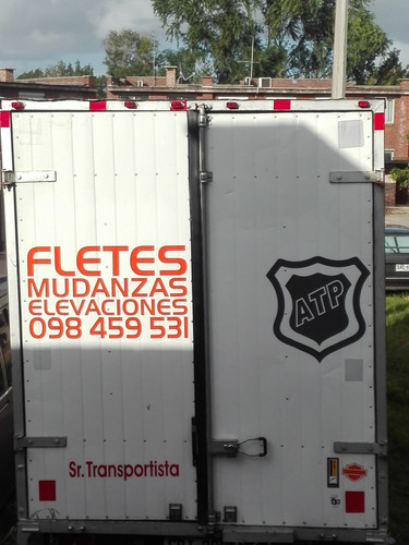Imagen 7 de 10 de Mudanzas Fletes Traslados Transporte Isopanel Servicio Atp.