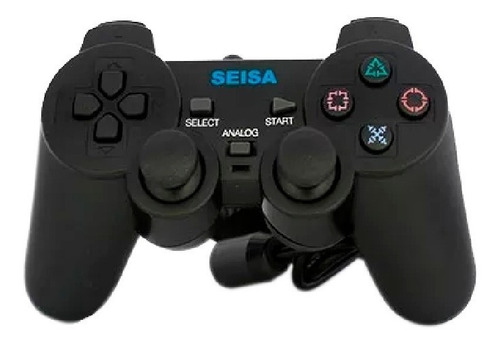 Joystick Seisa SJ-802 PS2 negro