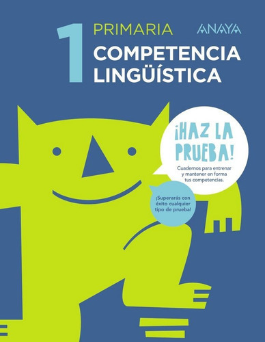 Competencia Lingãâ¼ãâstica 1., De Clar Boluda, Mª Del Carmen. Editorial Anaya Educación, Tapa Blanda En Español