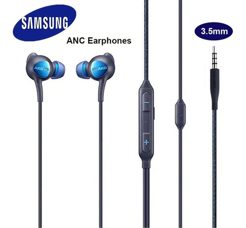 Audifonos Anc Akg Samsung Con Cancelación De Ruido De 3,5 Mm