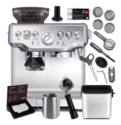Brevilles Be990bss Máquina De Café Espresso Completamente Au