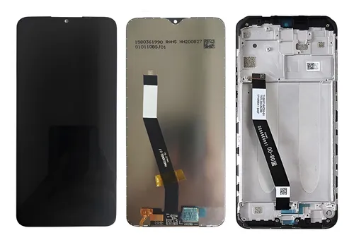comprar Touch Frontal Lcd Display Tela Xiaomi Redmi Note 9 Moldura