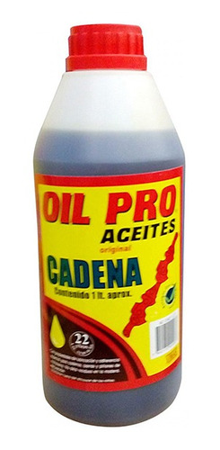 Aceite Cadena Motosierra Oil Pro, 1 Litro