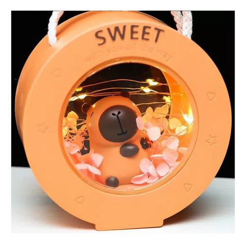 / Pequeña Luz Nocturna Capibara,un Regalo Para Las Damas