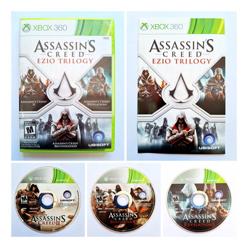Assassin's Creed Ezio Trilogy Xbox 360 (Reacondicionado)