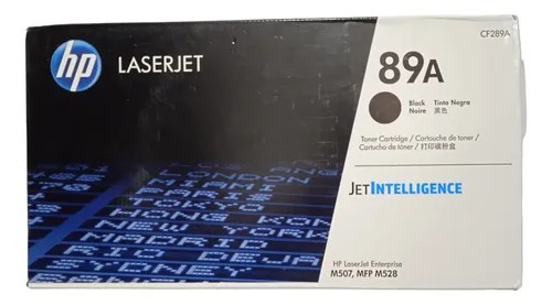 289a Ink Toner Hp 89a Original Cf289a Laserjet Negro M507 M528 | Envío gratis