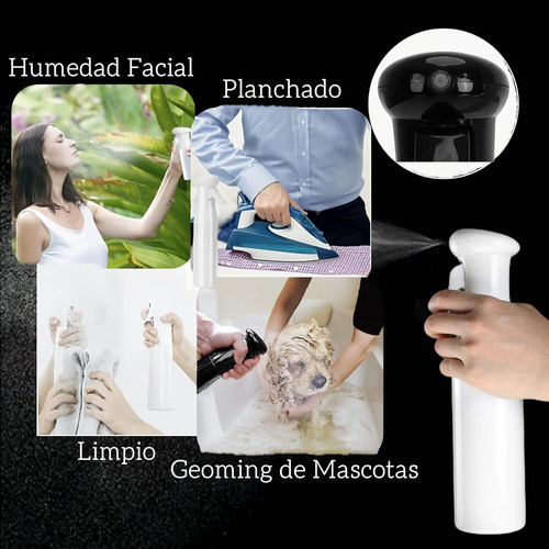 Atomizador Spray De 300 Ml, 3 Atomizadores De Agua