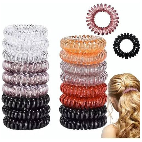 Donas Ligas Resorte Para Cabello Colores 30pz