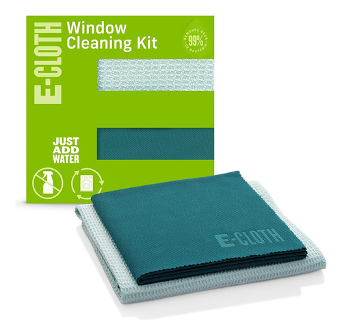 E-cloth - Kit De Limpieza De Microfibra De Vidrio - Kit