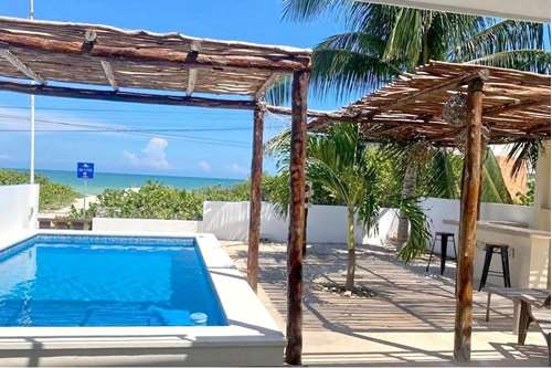 Venta De Casa Con Vista Al Mar En San Benito Yucatan