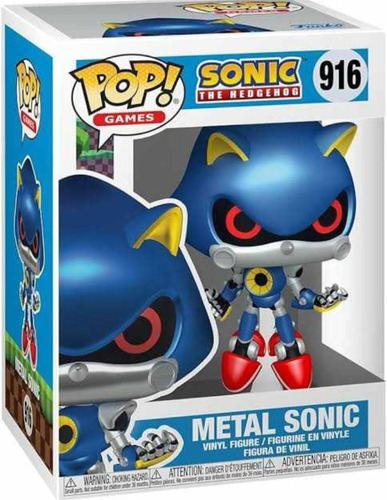 Funko Pop Metal Sonic 916 Sonic The Hedgehog 