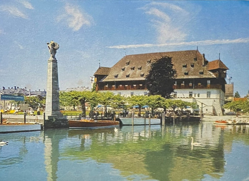 Antigua Postal, Lago, Vistas, Foto, Costanza, Alemania, 3p66