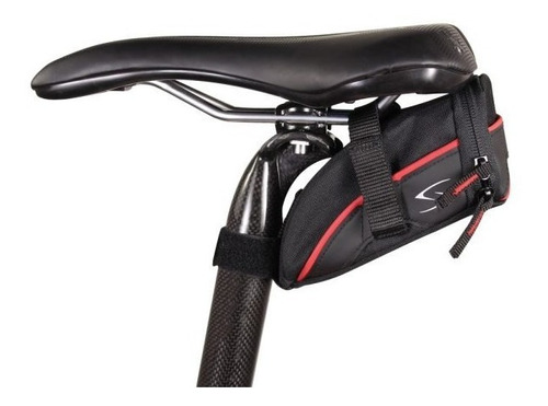 Bolsa De Asiento Para Bicicleta Serfas Stealth Ch Roja