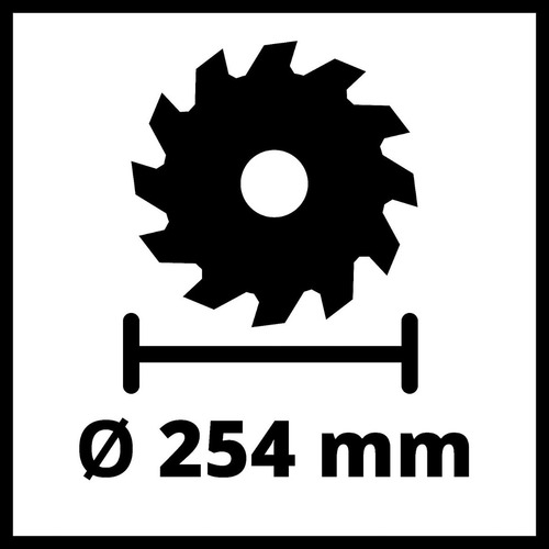 Imagen 7 de 9 de Sierra Circular De Banco Mesa Einhell Tc-ts 2225 Extensible
