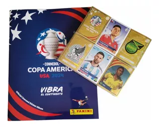 Album Panini Copa America Usa 2024 Set Completo Messi
