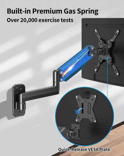 Soporte De Pared Para Monitor Para Pantalla De Computadora D