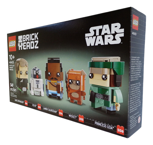 Lego Brickheadz Star Wars Battle Of Endor Heroes 40623 (Usado)