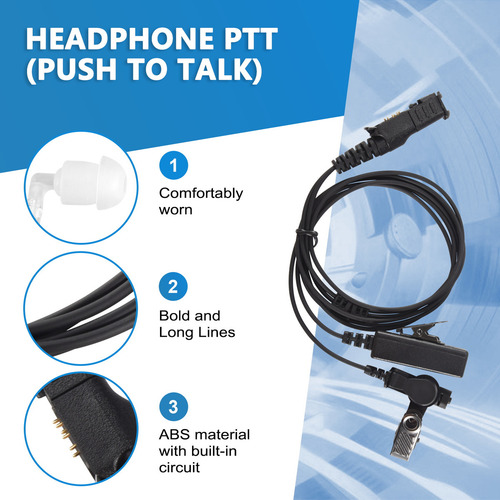 Ds Auriculares Para Mtp3100, Mtp3200, Mtp3250, Mtp3550, Fs