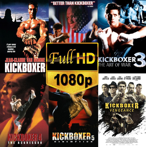 Kickboxer Serie De Peliculas Saga Completa Calidad Full Hd