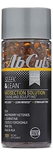 Abcuts Sleek And Lean 120 Cápsulas Blandas Fáciles De Tragar
