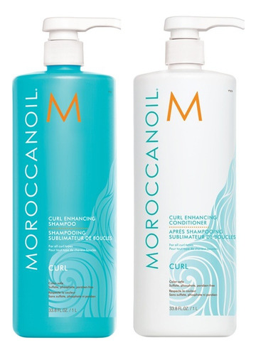 Moroccanoil Kit Curl Enchansing 1000 Ml Shampoo Y Acond.