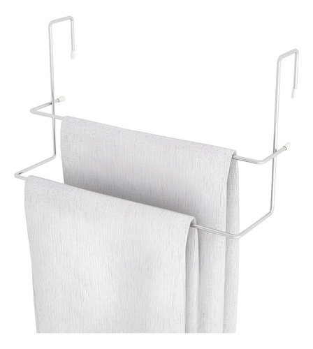 Toalheiro Para Box Porta Toalha Duplo Cromado U.arm