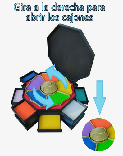 Caja Para Prodigios Con Sistema De Engranes