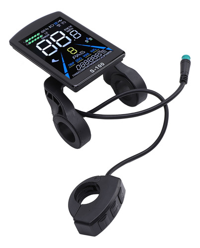 Pantalla Eléctrica Con Panel Lcd Para Bicicleta De Montaña,