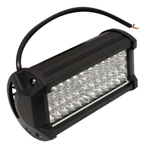Par Faro Barra 48 Led Rectangular Bicolor Fija Estrobo Duall