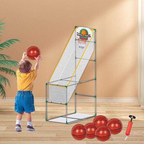 Arcade De Baloncesto Arcade Aro De 153m Con 6 Bola