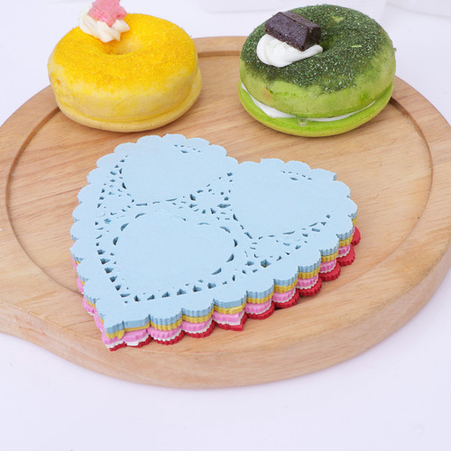 Tablas For Tartas Mixtas En Forma De Corazón, Bandeja De Ba