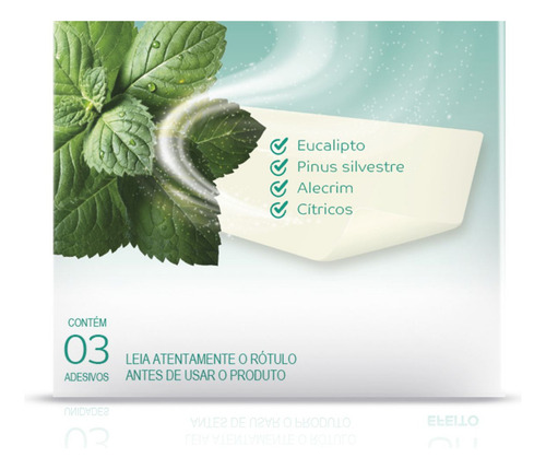 3 Resliv Adesivo Odorizante Para Respiração - Amoveri Farma
