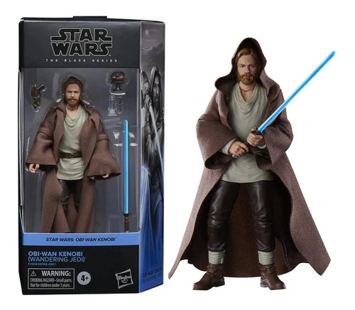 Figura Obi-wan Kenobi Wandering Jedi Star Wars - Black Serie