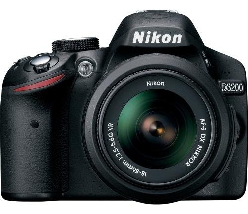 Nikon D3200 24.2 Mp Cmos Digital Slr Con 18-55mm F/3.5-5.6