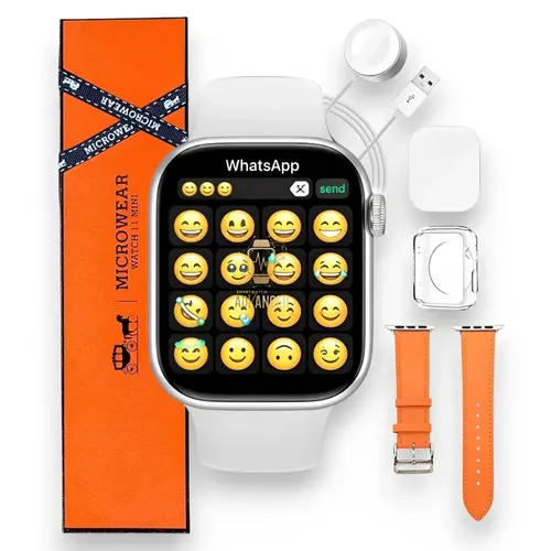 Relógio Smartwatch Microwear W11 Mini Série 11 Chatgpt 42mm Lança...