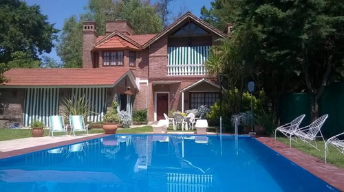 Hermosa Casa En Alquiler Temporario En Barrio Los Aromos - Roldan - Funes.