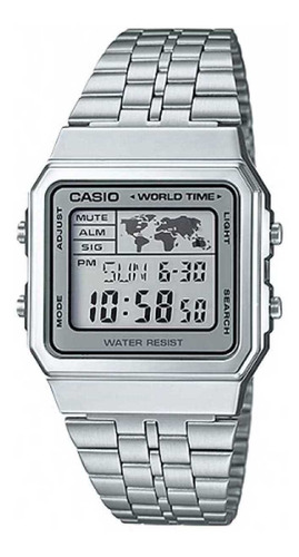 Relógio Casio Original Unisex Vintage World Time A500wa-7df