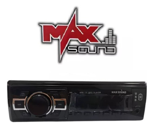 Reproductor Maxsound 2208 Mp3 Para Carro